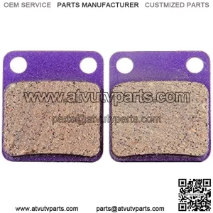 Carbon Fiber Brake Pads Fit for 2007 08 09 10 2011 for Yamaha Grizzly 350 YFM350FGI 4x4 IRS/YFM350G, 2007 08 2009 for Yamaha Big Bear 250 YFM250B