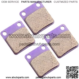 Brake Pads for Kawasaki Prairie 360 2003-2012 for Kawasaki Prairie 300 1999 2000 2001 2002 Front and Rear OEM Replacement Brake Pads