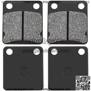 FA54 Brake Pads Replace for Yamaha YFM400 YFM 400 Kodiak 1999-2006 Grizzly 400 450 YFM450 Wolverine Kodiak Big Bear YFZ350 YFZ350 Warrior Banshee 1995-2009 YFM 350 Grizzly Auto IRS 4x4 2007-2011