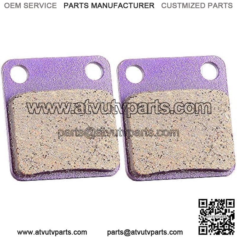 Front Carbon Fiber Brake Pads Motorcycle Motorbike Replacement Brake Pads Fit For 2008 for Hyosung TE450, 2001-2009 2011-2016 for Kawasaki KX65, 2001-2004 for Yamaha Bear Tracker 250
