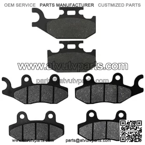 Front Rear Brake Pads for Yamaha Rhino 660 4X4 YXR660 YXR 660 2004-2007 (Fits: Yamaha Rhino 660)