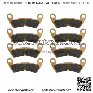 Front & Rear Brake Pads for Polaris RZR XP 1000 2014-2017 Sintered