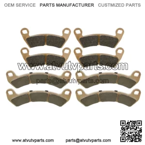 Front and Rear Brake Pads for Polaris RZR XP Turbo / RZR XP 4 Turbo 2016 - 2021