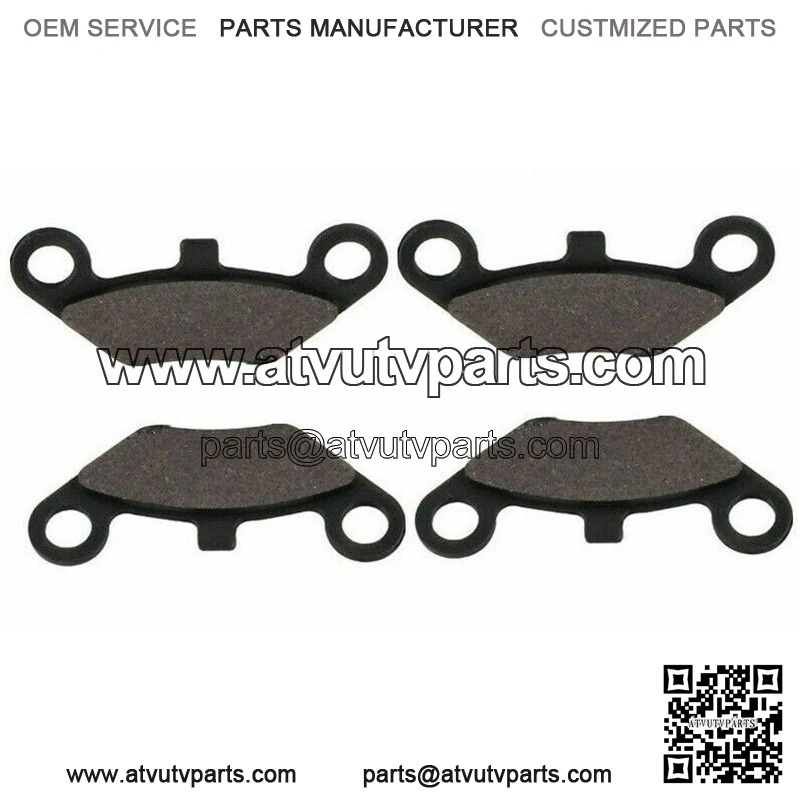 ATV UTV 2X Front Brake Pads Shim Parts For CFMoto CF500 500cc CF600 600cc X8