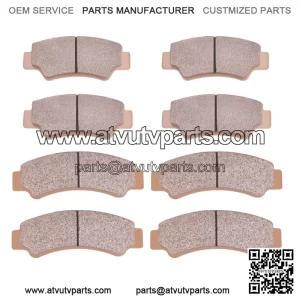 4 sets Front & Back Brake Pads For CFMoto ZFORCE CFORCE UFORCE 1000 ATV UTV (For: CF-Moto)