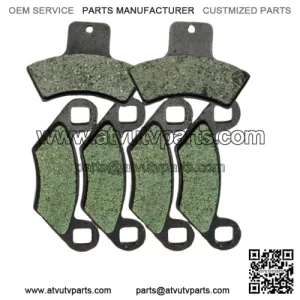 Front Rear Brake Pads For Polaris Sportsman 500 4x4 HO 1998 1999 2000 2001 2002 (For: Polaris)