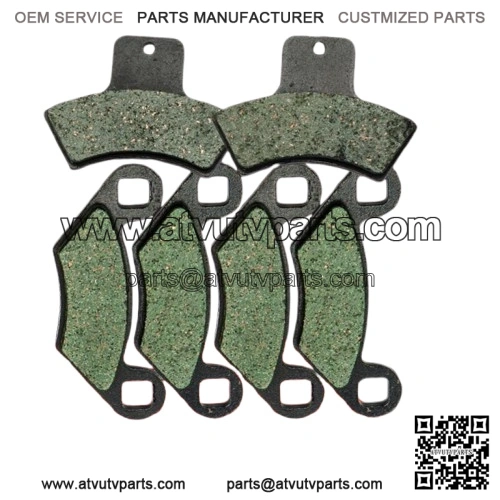 Front Rear Brake Pads For Polaris Sportsman 500 4x4 HO 1998 1999 2000 2001 2002 (For: Polaris)
