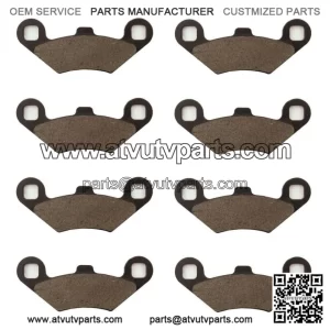 Front and Rear Brake Pads For ATV Polaris Sportsman 800 EFI X2 2007-2009