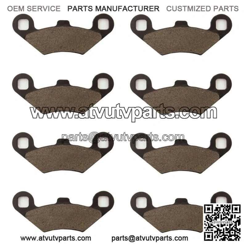 Front and Rear Brake Pads For ATV Polaris Sportsman 800 EFI X2 2007-2009
