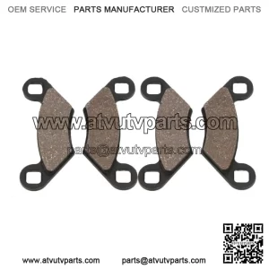 Front Organic Brake Pads 1999 Polaris Sport 400L Set Full Kit Complete cs (For: Polaris)