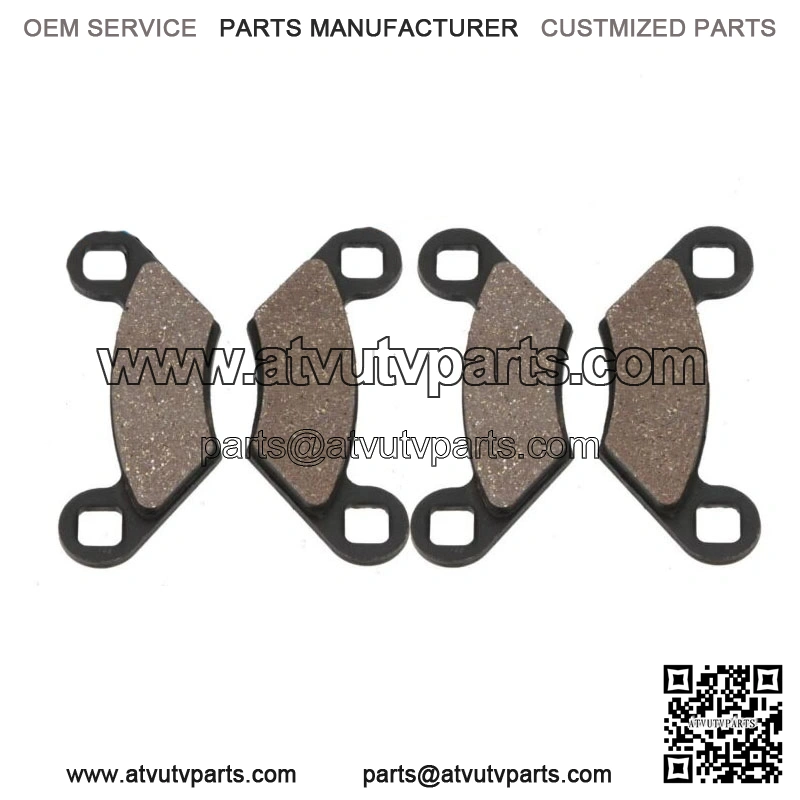 Front Organic Brake Pads 1999 Polaris Sport 400L Set Full Kit Complete cs (For: Polaris)