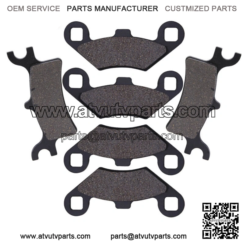 Front Rear Brake Pads for Polaris Sportsman 500 HO 4X4 2003-2009 ATV (For: Polaris) - Image 3