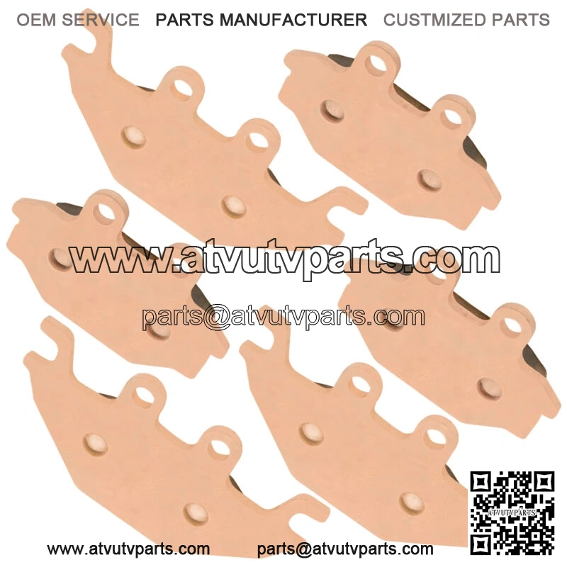 Front and Rear Brake Pads for Can Am DS250 Bombardier DS 250 2006-2022 - Image 4