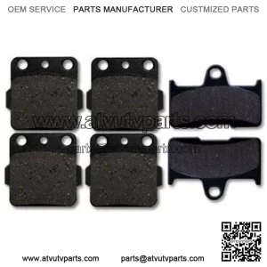 YAMAHA Front + Rear Brake Pads Grizzly 660 (02-08) NEW (For: Yamaha)