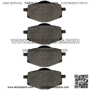 Front Brake Pads for Yamaha Banshee 350 YFZ350 1987 1988 1989 / 1UY-W0045-03-00 (For: Yamaha)