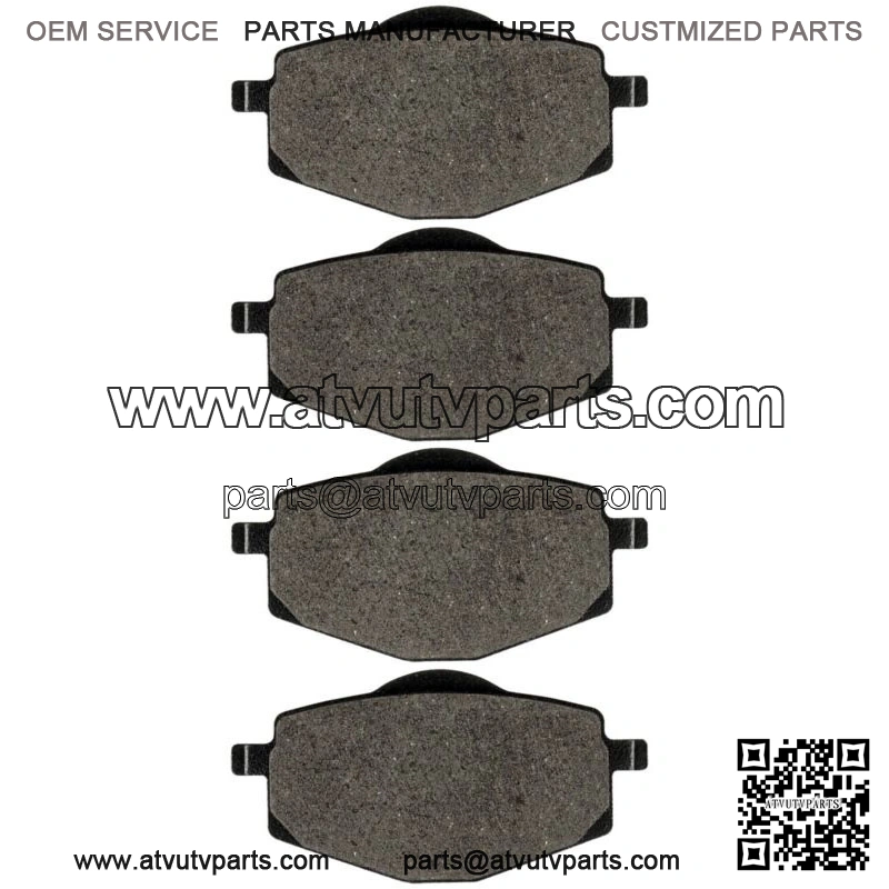 Front Brake Pads for Yamaha Banshee 350 YFZ350 1987 1988 1989 / 1UY-W0045-03-00 (For: Yamaha)