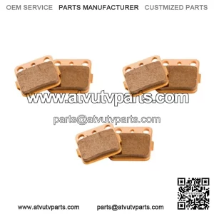 1990 - 2006 Yamaha Banshee 350 YFZ350 Front and Rear Brake Pads Severe Duty (For: Yamaha)