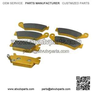 Honda TRX700 XX 2008-2009 Ceramic Brake Pad Set Front & Rear (For: Honda)