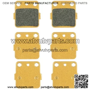 Front and Rear Brake Pads FA84 for Honda FourTrax Sportrax &Yamaha Raptor 350