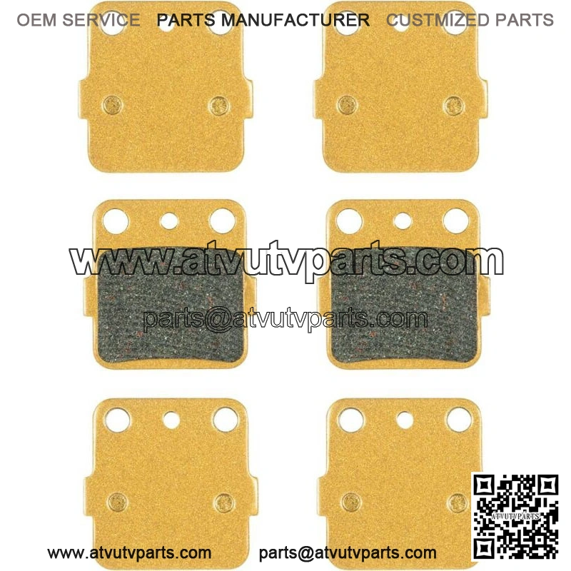 Front and Rear Brake Pads FA84 for Honda FourTrax Sportrax &Yamaha Raptor 350 - Image 2