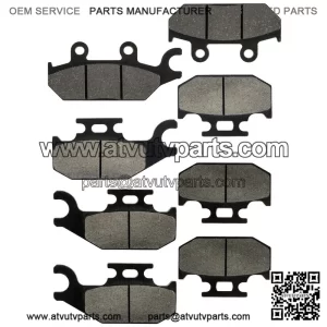 Front Rear Brake Pads for Can-am Commander Max 1000 XT LTD 2014-2018 Left Right