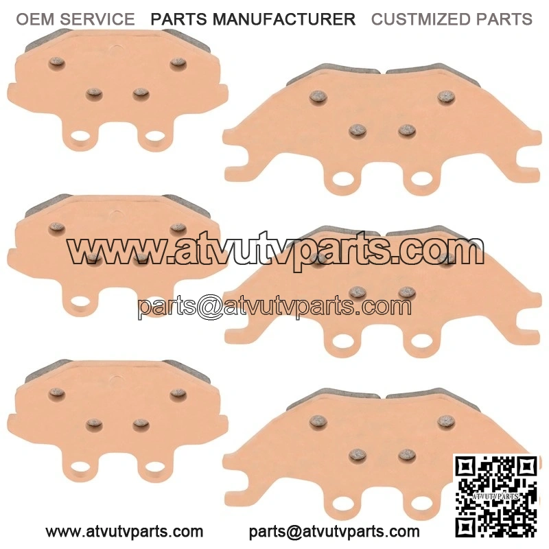 Front and Rear Sintered Brake Pads For KVF300 Brute Force 2012-2024 - Image 4