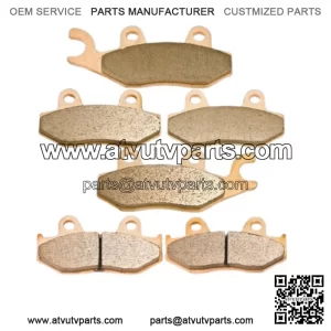 Front Rear Sintered Brake Pads For Yamaha YFZ450 YFZ450R YFZ450X 2006-2019