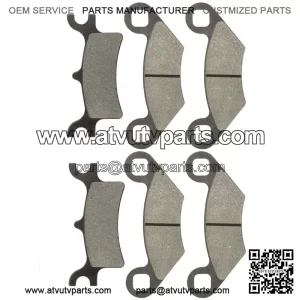 Polaris Scrambler 500 4X4 2005-2012 Front/Rear Brake Pads