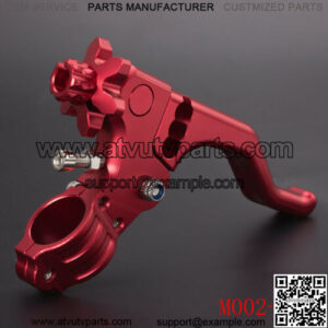 trike buggy cable brake lever handbrake with red flash 22mm