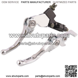 Off-road motorcycle modified folding handle suitable for CRF50 70 110 Bozoer Huayang 2-wheel off-road