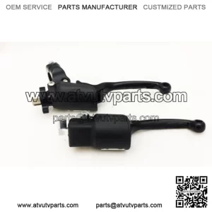 Black F3 Unbreakable Brake + Clutch Levers Kit Yamaha Raptor 700 YFZ450R