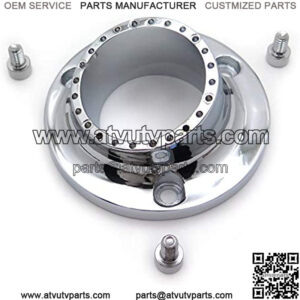 Chromed Exhaust Tip Muffler Power Compatible With Yamaha Bruin 350 Grizzly 660 Atv Kodiak 400/450 [B00YWCAELM]