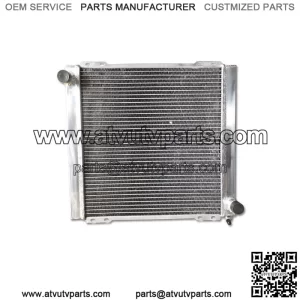 Aluminum Radiator For Can-Am Maverick X3 Max R Turbo 2017-2018 2Row MT (For: Can-Am Maverick X3)
