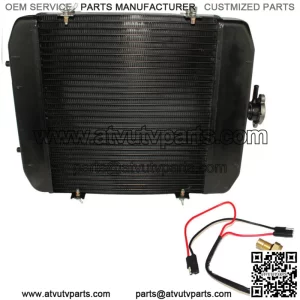 Radiator For Arctic Cat 500 Auto 4X4 Fis 2003 2004 2005 2006 2007 2008 W/ Sensor