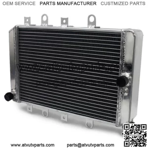 Aluminum ATV Radiator For Yamaha YFM550 YFM700 Grizzly 550/700 2009-2014 1HP-E2460-00-00