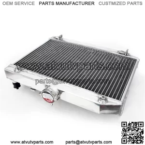 Aluminum ATV Radiator For Suzuki King Quad 450 LT-A450 07-10 / King Quad 550 LT-A550 12 / King Quad 700 LT-A700X 06-07
