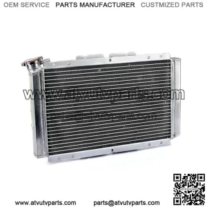 Aluminum UTV Radiator For Yamaha YXR450 Rhino 450 2006-2009