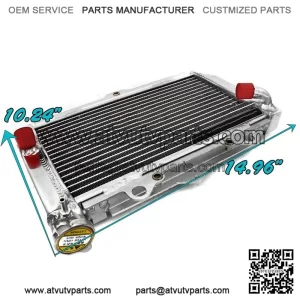 ATV Cooling Radiator fit Yamaha YFZ450 YFZ 450 2003-2008 2004 2005 2006 2007 08