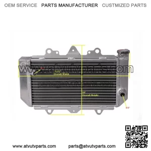 New All Aluminum Radiator For Yamaha YFZ450 2004-2008 2ROWS