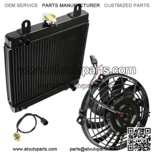 Polaris Scrambler 500 2X4/4X4 2001-2003 Radiator & Cooling Fan