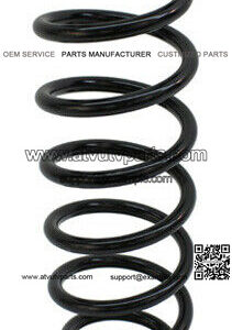 FRONT Heavy Duty 75/132# Pound Rate Black Shock Spring For WE322010