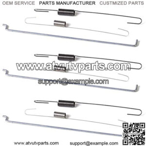 9Pcs Governor Rod Spring Throttle Return Spring Link Rod Set for BlackMax 208CC/212CC 6HP/7HP 3000/3500/3600/3650/4375/4500 Watt Gasoline Generators HONDA GX120 GX140 GX160 GX200 168F