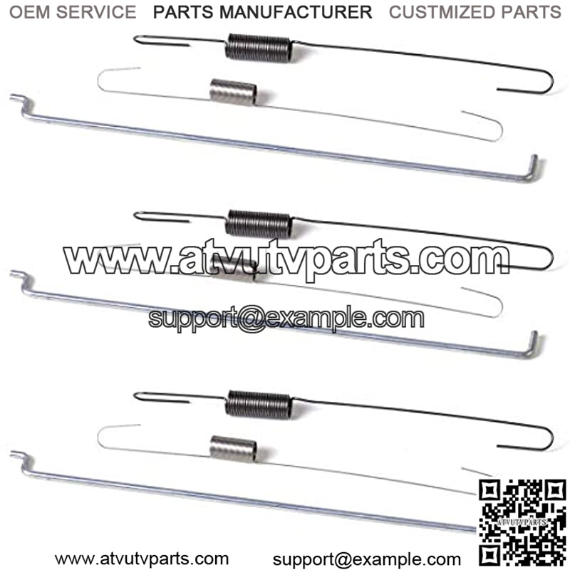 9Pcs Governor Rod Spring Throttle Return Spring Link Rod Set for BlackMax 208CC/212CC 6HP/7HP 3000/3500/3600/3650/4375/4500 Watt Gasoline Generators HONDA GX120 GX140 GX160 GX200 168F