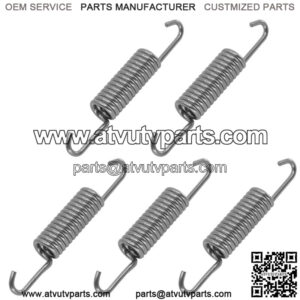 5x Exhaust Tension Spring for Yamaha Rhino 700 YXR700 4x4 2008-2009 2011-2013
