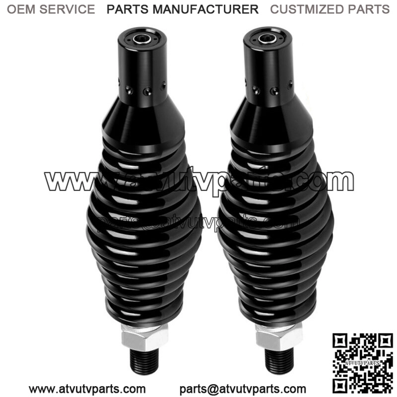 Pair UTV RGB LED Whip Lights Spring Mounting Bracket Base Mounts For Polaris RZR (For: More than one vehicle)