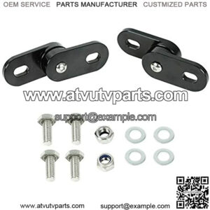 Exhaust Pipe Hangers Mounts Adjustable Aluminum kit Replacement for 1987-2006 Yamaha Banshee 350 YFZ350