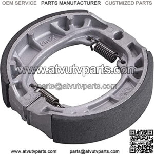 BRAKE PAD SHOE Compatible with 6.5 Hp 196cc MB165 MB200 BT200X CT200U Motorsports Mini Bike CRF70 TaoTao GY6 49cc 50cc Scooter Moped ATV