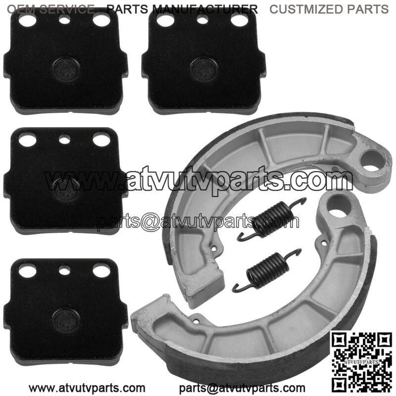 Front Brake Pads & Rear Shoes for Honda TRX420FPM TRX420TE TRX420TM 2007-2018 - Image 5