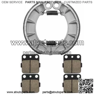 Front Pads Rear Brake Shoes for Honda TRX500F Fourtrax Foreman Es 2012 2013
