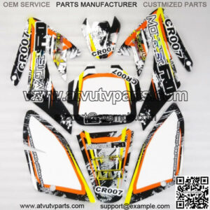 monster 3m crf70 graphics high spec decals sticker pit dirt bike thumpstar wpb